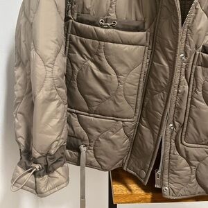 Quilted Khaki Jacket